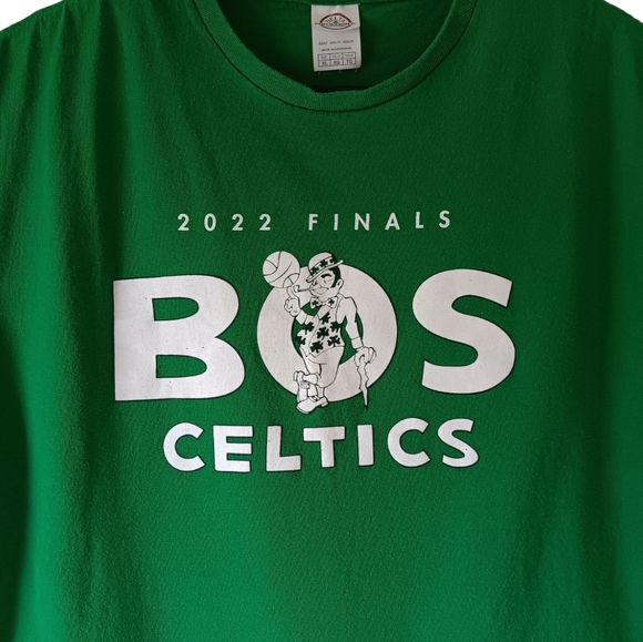 Boston Celtics 2022 Finals men's green short-sleeve graphic t-shirt size XL - Picture 3 of 8